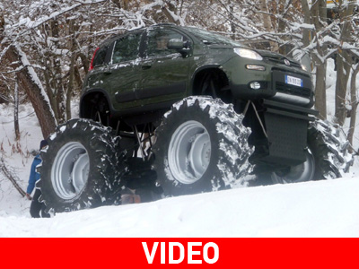 To θηριώδες Fiat Panda 4×4 μας θύμισε τον… Έλληνα τρελοεπιστήμονα